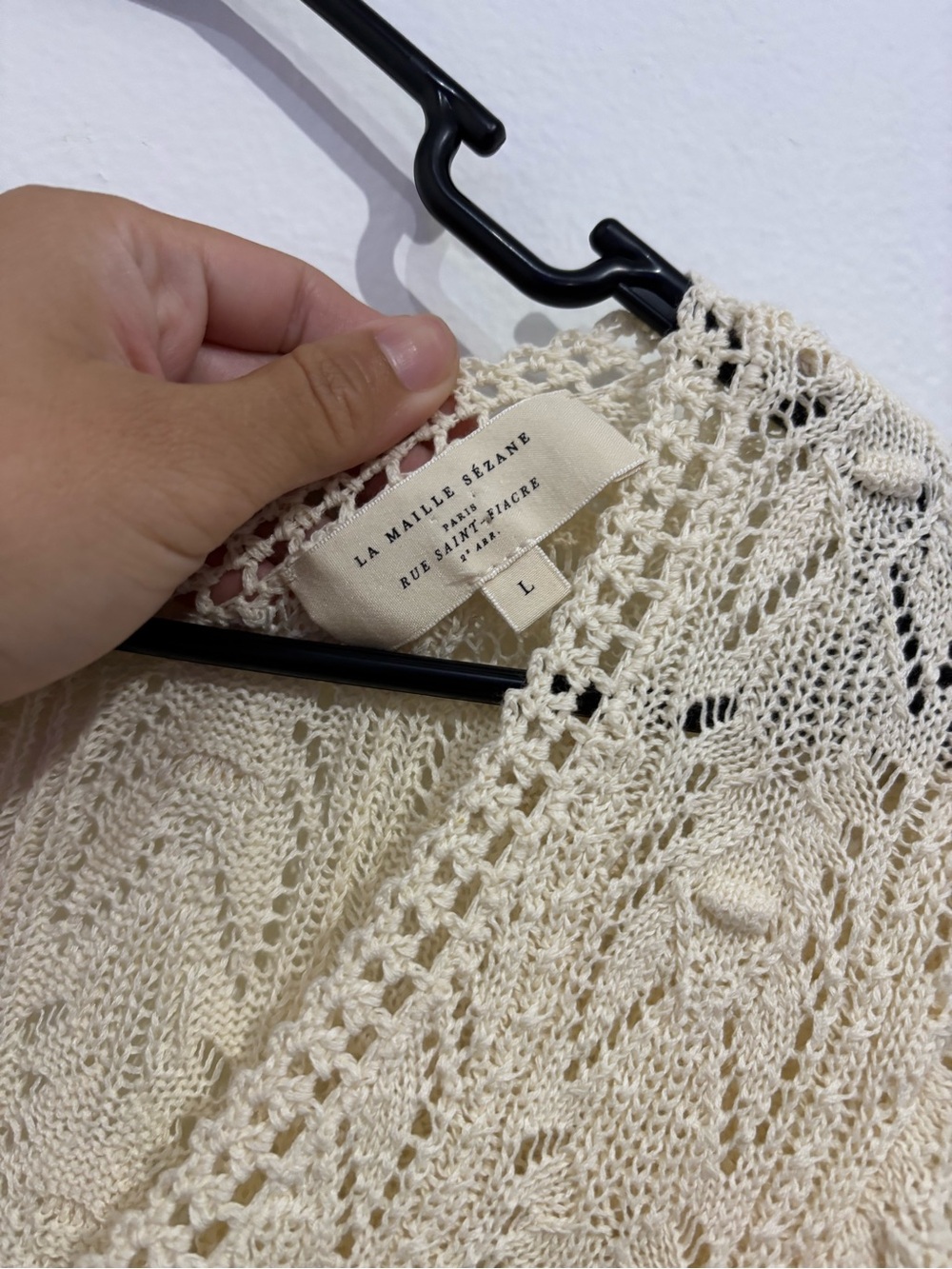 Sezane Knit Top Size Large - Picture 3 of 5